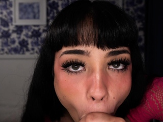 BJRAW Beca Barbie couldn’t wait to suck me off