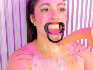 Hottest brunette solo webcam masturbation 2